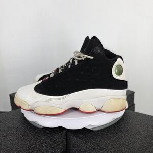 Nike Air Jordan 13 Retro GS Hyper Pink Black White 439358-008 Size 7Y Womens 8.5